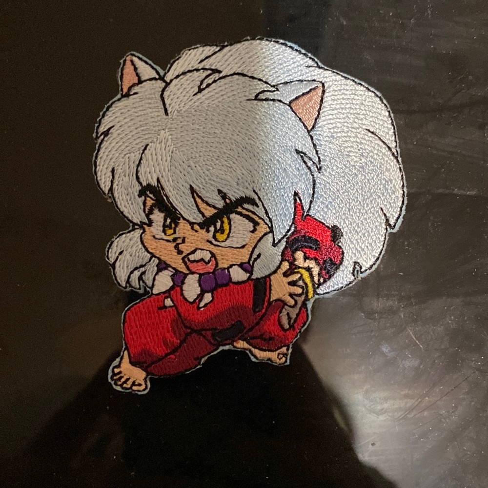 iron on inuyasha patch